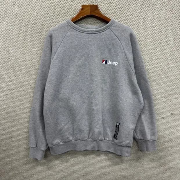 지프 JEEP 캐주얼 프린팅로고 약기모 스웻셔츠 맨투맨 S A05030