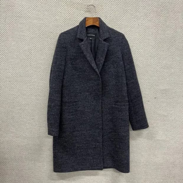 플라스틱아일랜드 캐주얼 울 코트 자켓 M A05020