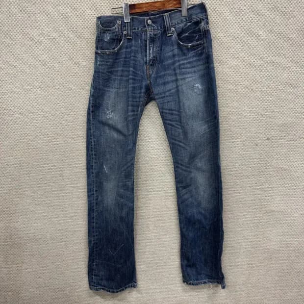 리바이스 523 스트레이트 데님 청바지 30인치 A05041