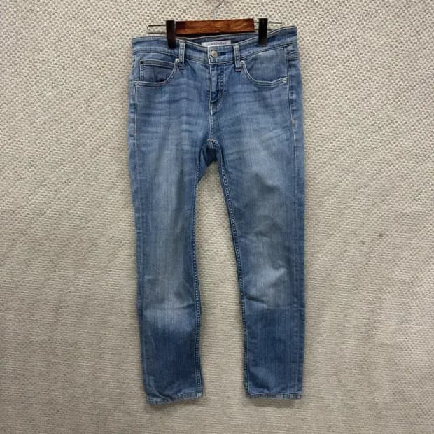 캘빈클라인 캐주얼 청바지 스키니진 데님팬츠 28인치 A05117