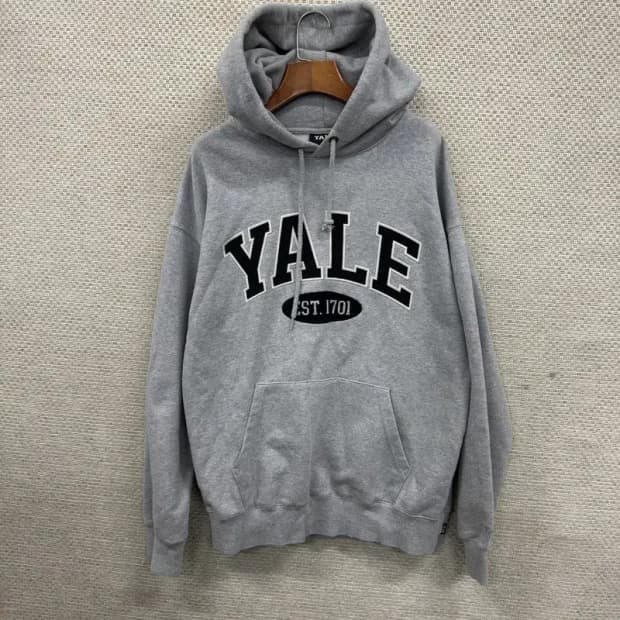 예일 YALE 캐주얼 빅로고 오버핏 후드티 M A05105