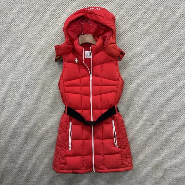 와이드앵글 골프 오리털 덕다운 패딩 조끼 베스트 90 A05175