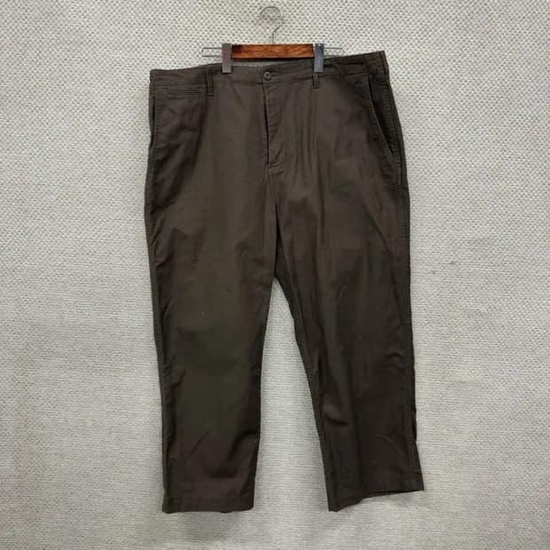 무신사스탠다드 빅사이즈 코튼팬츠 면바지 108 A05196