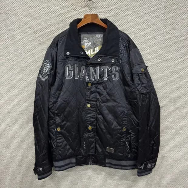 MLB 샌프란시스코 자이언츠 누빔 스타디움 바시티자켓 100 A05191