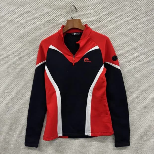 네파 아웃도어 자수로고 약기모 반집업 긴팔티 90 A05264