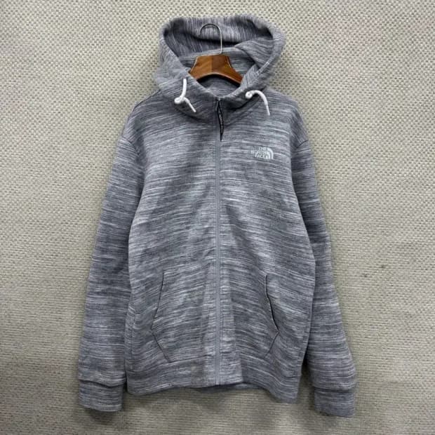 노스페이스 화이트라벨 자수로고 후드집업 M A05261