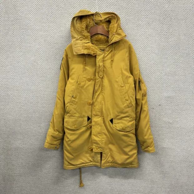 알파 인더스트리스 N3B 빈티지 야상 패딩 XS A05266