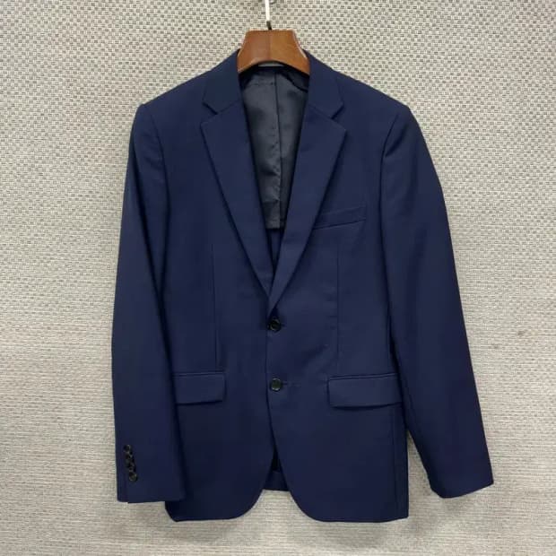 지오지아 캐주얼 버튼 울 블레이저 자켓 100 A05278