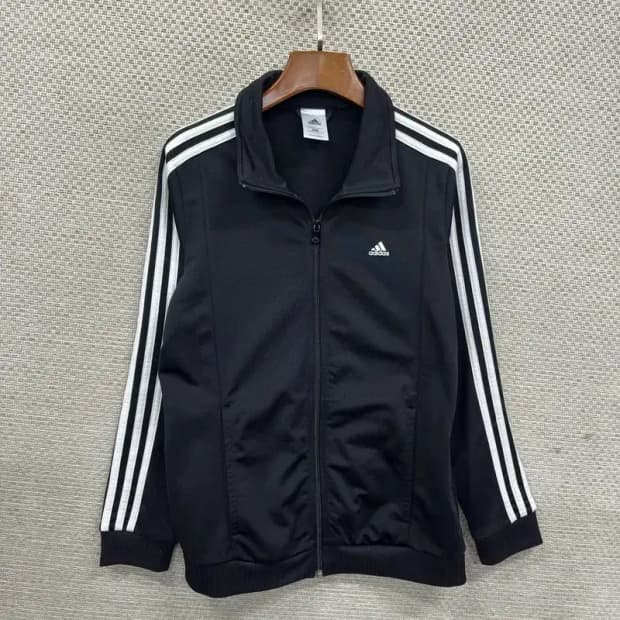 아디다스 캐주얼 프린팅로고 트랙탑 져지 집업 90 A05279