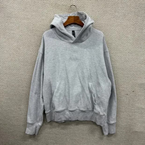 아디다스 캐주얼 센터자수로고 가오리핏 후드티 L A05329