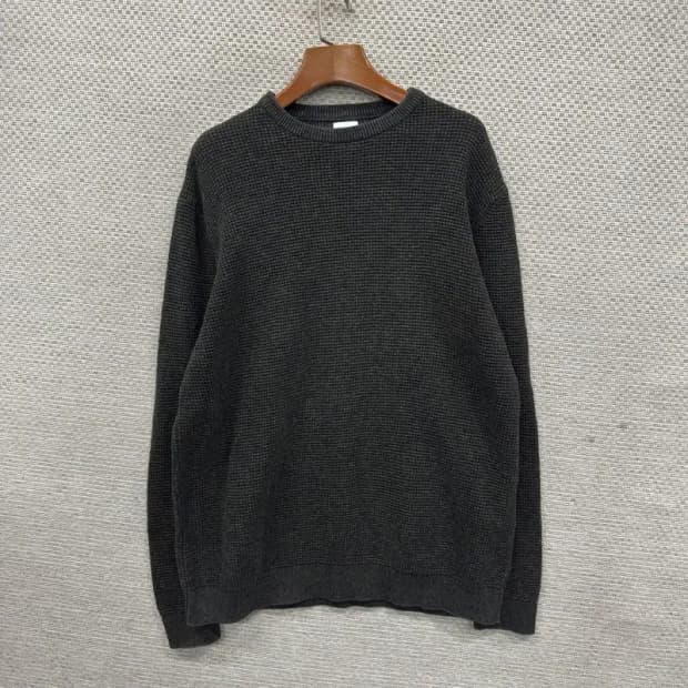 자라 ZARA 캐주얼 와플 긴팔티 니트 M A05340