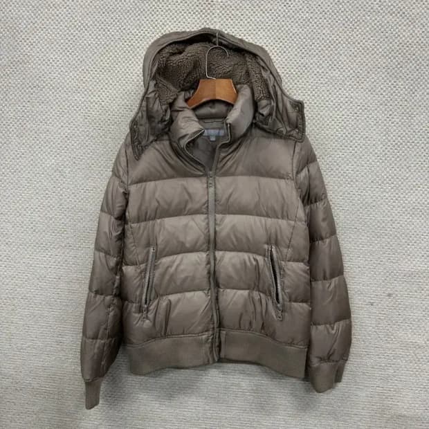 유니클로 캐주얼 오리털 덕다운 푸퍼 패딩 L A05354