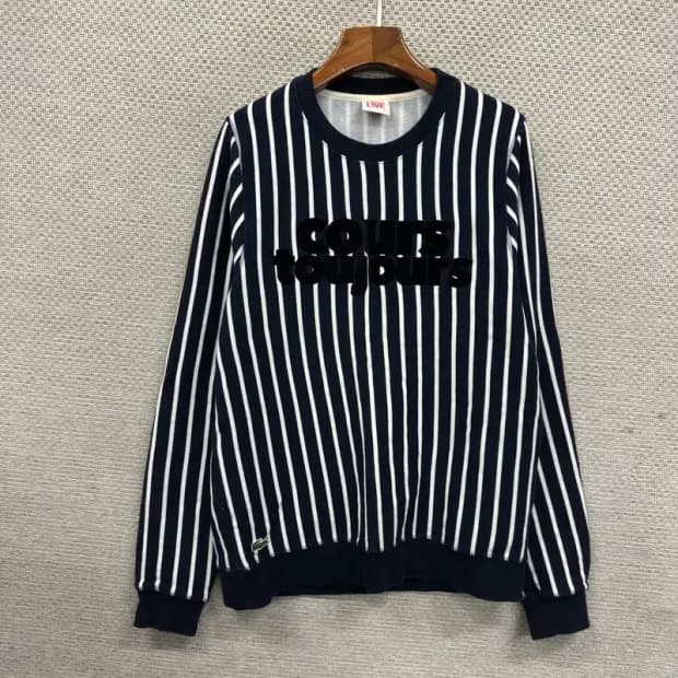 라코스테 재팬 프린팅 기모 스웻셔츠 맨투맨 4 A05346