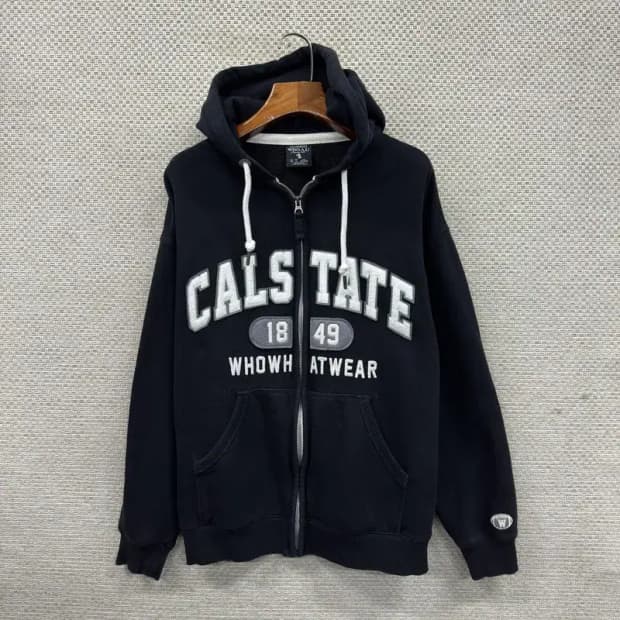 후아유 캐주얼 Y2K 오버핏 약기모 후드집업 S A05347