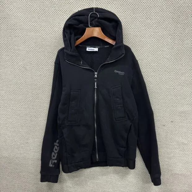 리복 클래식 캐주얼 자수로고 후드집업 L A05422