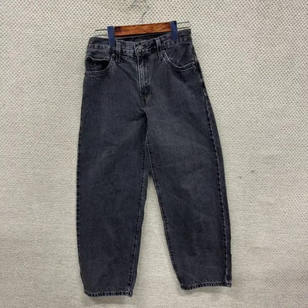 리바이스 프리미엄 벌룬핏 그레이진 데님 청바지 24인치 A05435