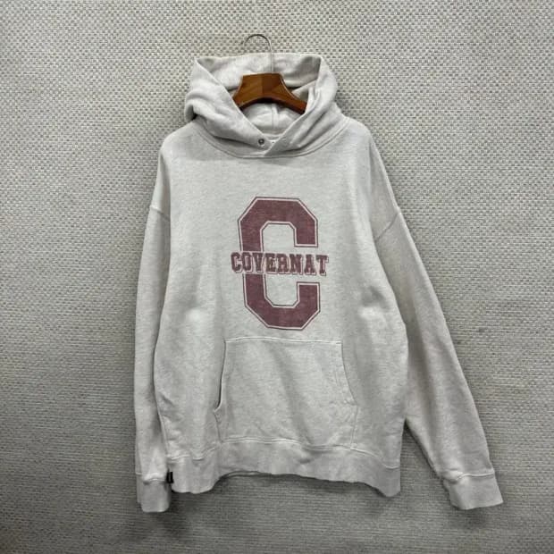 커버낫 캐주얼 빅프린팅로고 후드티 L A05414