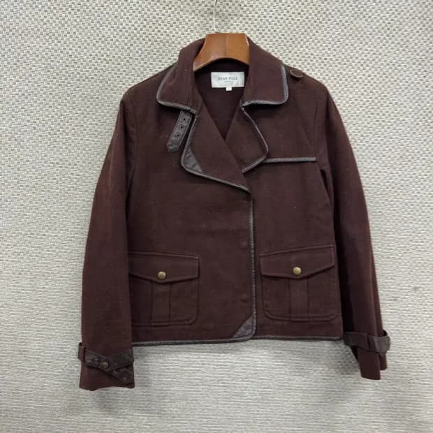 빈폴 레이디스 캐주얼 소가죽 여성 자켓 90 A05428