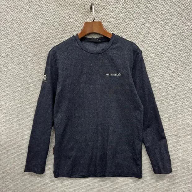 머렐 아웃도어 자수로고 스판 긴팔티 S A05512