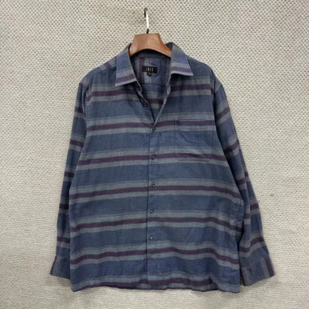 닥스 캐주얼 자수로고 긴팔 셔츠 110 A05511