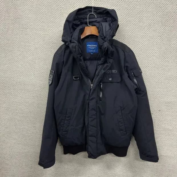 디스커버리 캐주얼 거위털 구스다운 패딩 점퍼 100 A05578