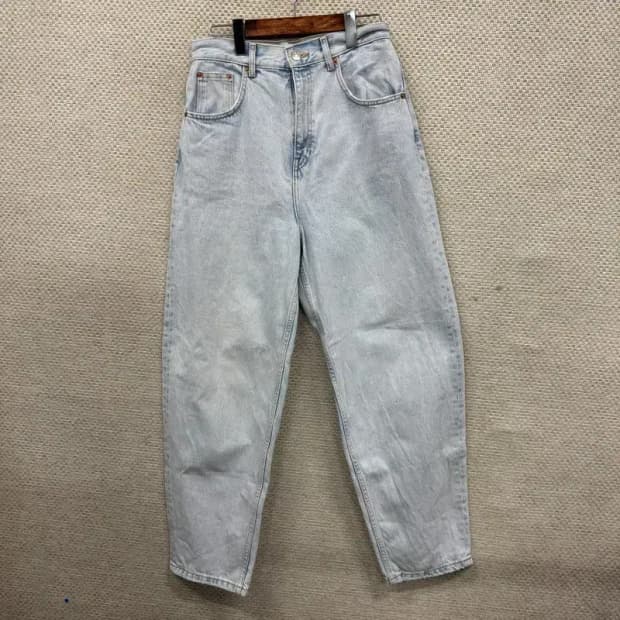 자라 ZARA 벌룬핏 연청 데님 청바지 28인치 A05600