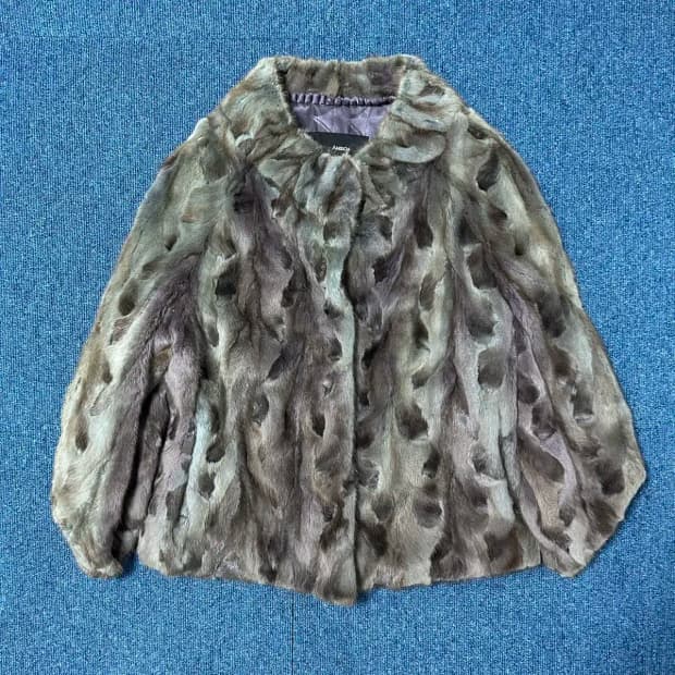 ding ANSICH 밍크 퍼 자켓