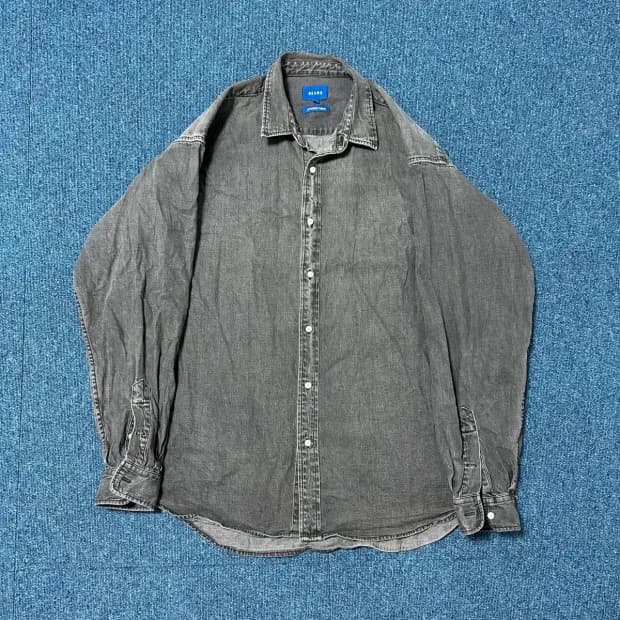 빔즈 데님 셔츠L