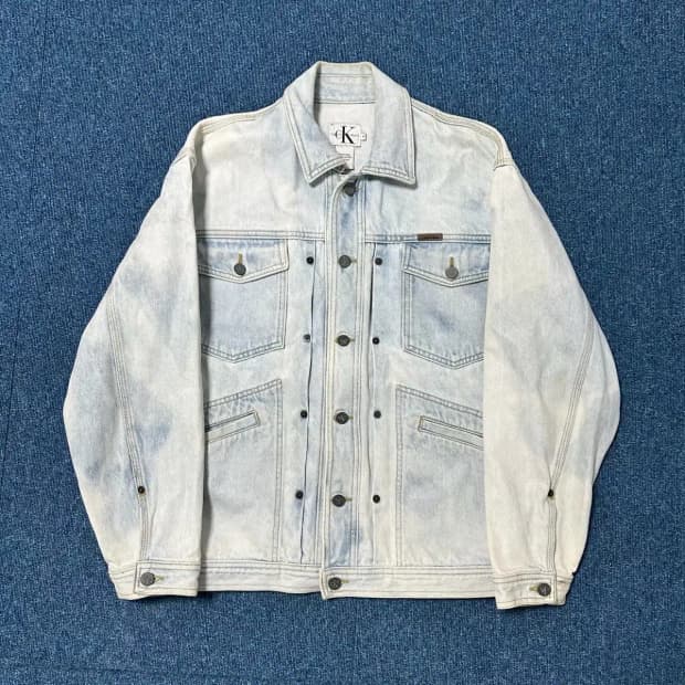 켈빈클라인 청자켓
