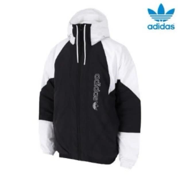 아디다스 패디드 아디컬러 패딩점퍼L