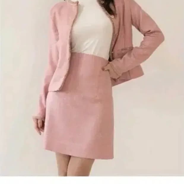 리올그 트위드자켓M