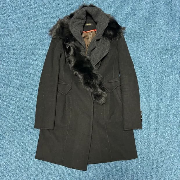 에고이스트 퍼 롱 코트 55