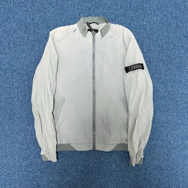 내셔널지오그래픽 우븐 바람막이 자켓