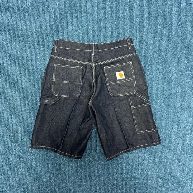 칼하트 데님 생지 반바지