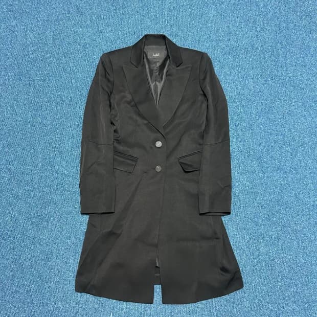 타임 여성 정장 롱 코트