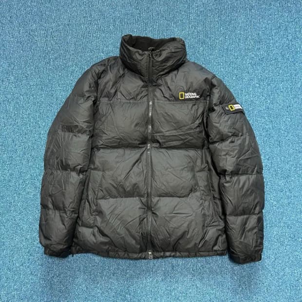 내셔널지오그래픽 덕다운 눕시패딩XL