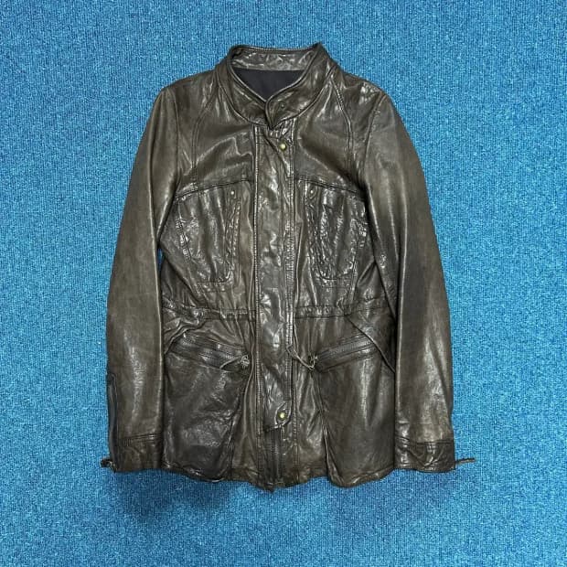 이태리 양가죽 야상 자켓66