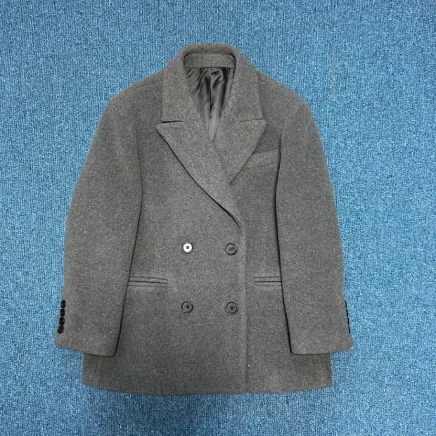 무신사스탠다드 24F/W 더블 울코트 XS