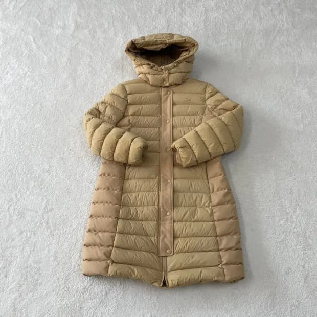 95 라코스테 여성 구스 롱패딩