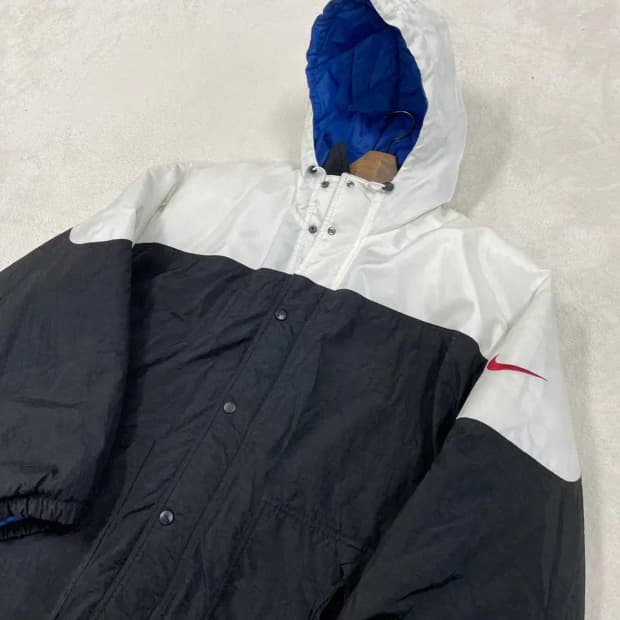 XL 나이키 올드스쿨 누빔패딩 90'S 자켓 105-110