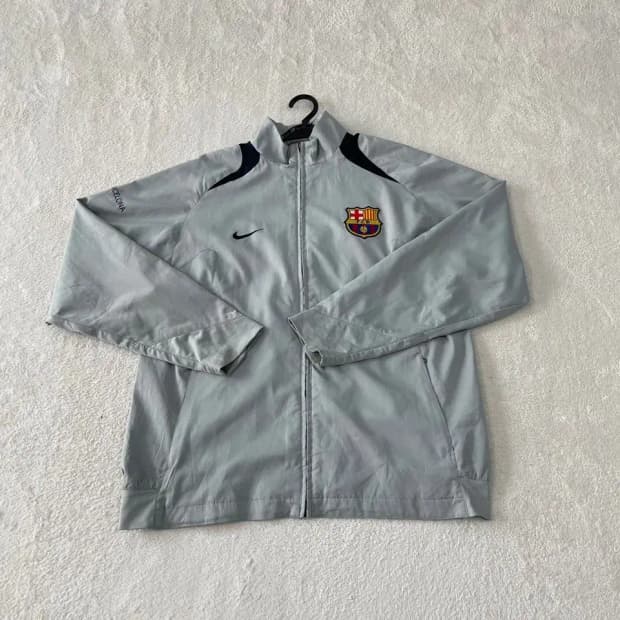 XL 바르셀로나 05-06 트랙 바람막이 앤썸 나이키 자켓