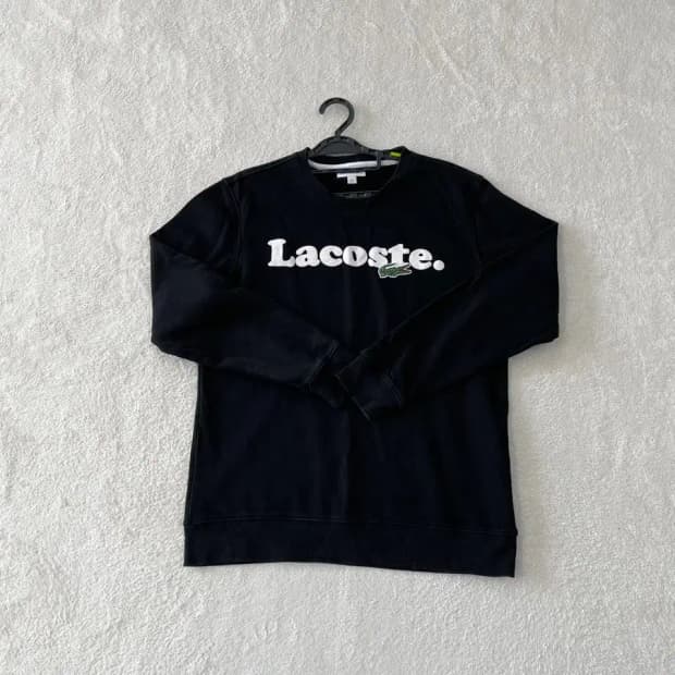 라코스테 블랙 맨투맨 95