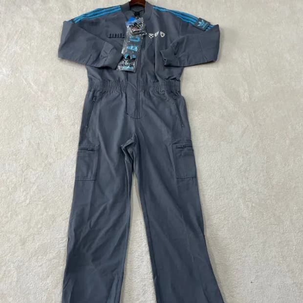 새것) 아디다스 00'S 올드스쿨 점프수트 자켓 100-105