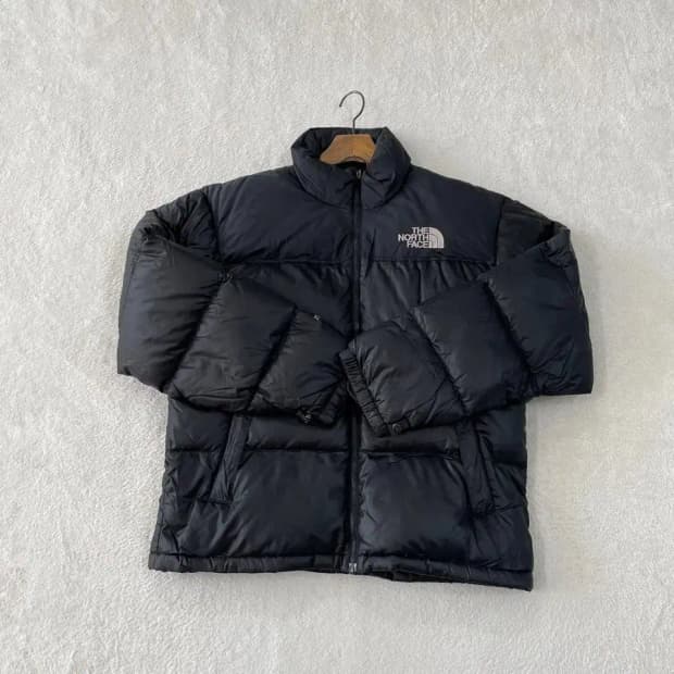 M 노스페이스 눕시 700 블랙 구스 패딩 95