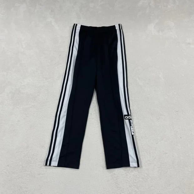 L 아디다스 아디브레이크 바지 블랙