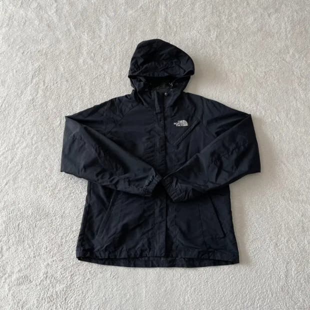 95 노스페이스 여성 고프코어 블랙 바람막이