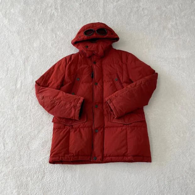 CP컴퍼니 고글 다운패딩 95 M