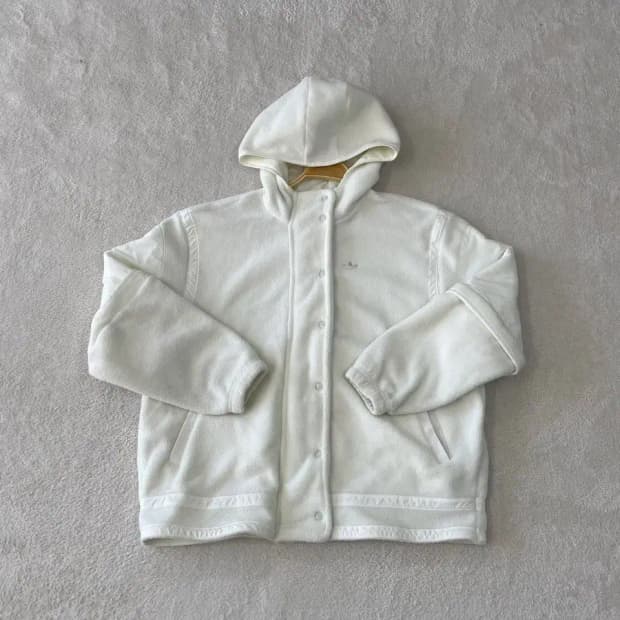 아디다스 여성 트랙플리스 신형 후리스 자켓 파이어버드