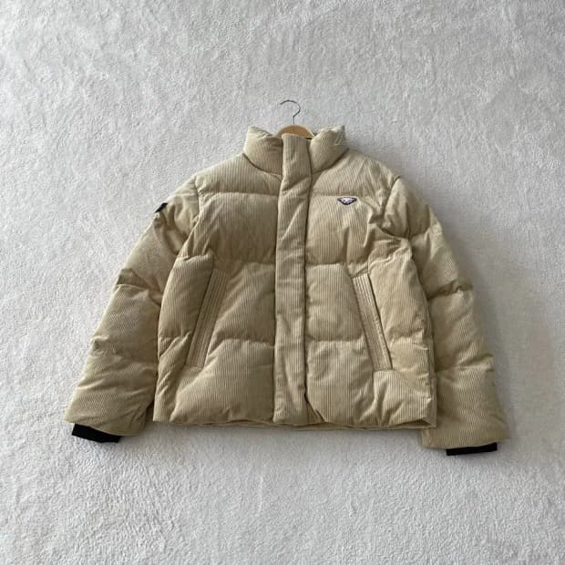 S 다이나핏 코듀로이 덕다운 패딩 90-95