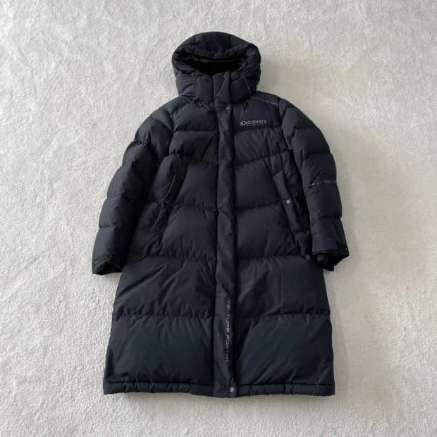 95 디스커버리 여성 레스터 덕다운 롱패딩